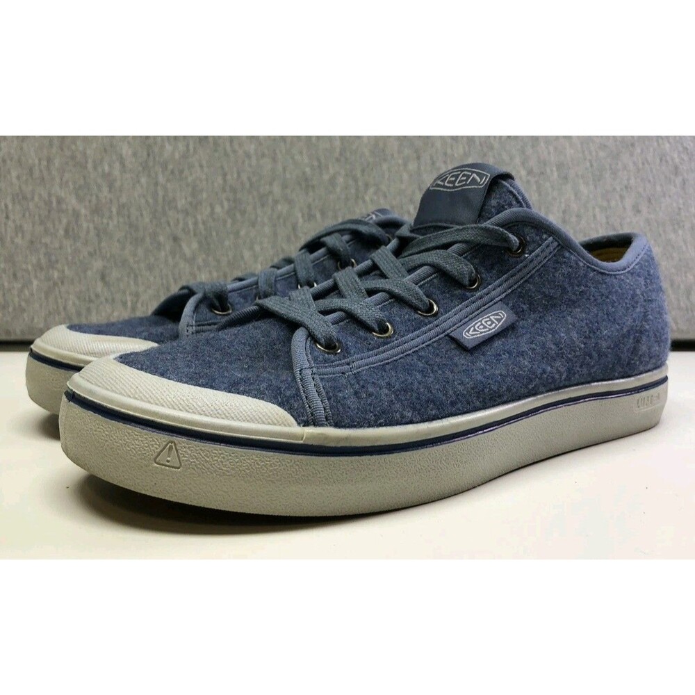 KEEN Women's Elsa Casual Comfortable Sneaker Blue Felt Vapor SIZE 8